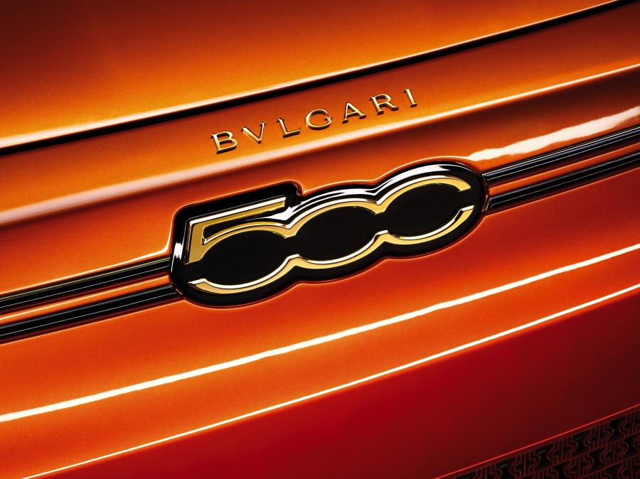 Логотип Fiat B.500 MAI TROPPO by Bvlgari 2020 года  (фото 8 из 15)